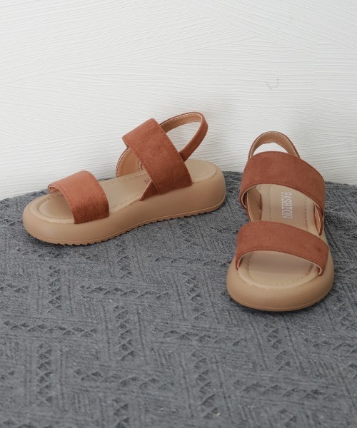 Miniministore(ミニミニストア)の「厚底サンダル ビーチサンダル 美脚 夏靴(サンダル・レディース・ブラック/アイボリー/キャメル・24.0cm/23.5cm/23.0cm/22.5cm/25.0cm/24.5cm)」の12枚目の写真