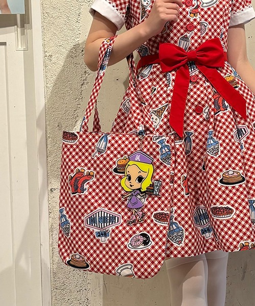 MILK(ミルク)の「DINER トートバッグ(トートバッグ・レディース・C/A/B・FREE)」の2枚目の写真