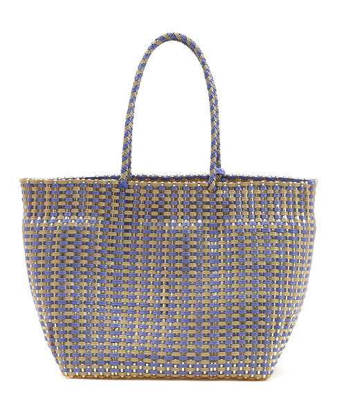 COOCO(クーコ)の「メッシュ編みマルシェトートバッグ/A4対応(かごバッグ・レディース・パープル/ピンク/グリーン・FREE)」の17枚目の写真