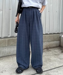 CIAOPANIC TYPY | 【ユニセックス】接触冷感ジャガードタックストレートパンツ(その他パンツ)