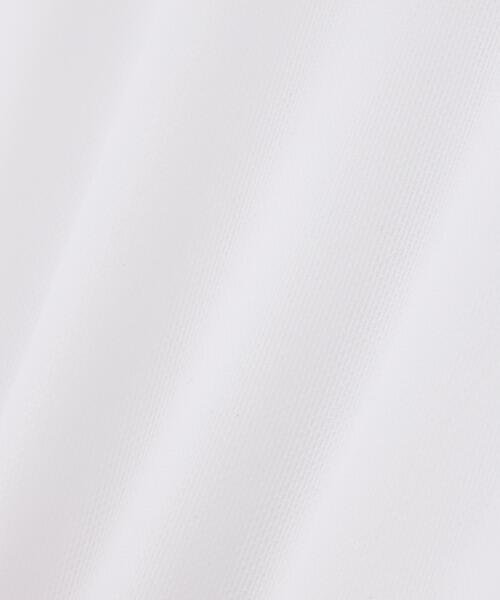 PEARLY GATES(パーリーゲイツ)の「【PG BODY】N/パワーネット×Peベア天竺長袖Uネックカットソー(Tシャツ/カットソー・レディース・ホワイト/ネイビー・LARGE/SMALL/MEDIUM)」の4枚目の写真