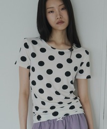 FEKETE | polka dot tee / ドットTシャツ(Tシャツ/カットソー)