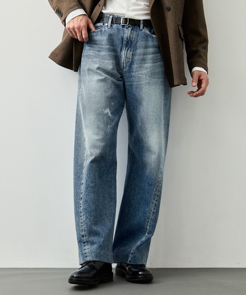 TANAKA(タナカ)の「【TANAKA/タナカ】BOY JEAN TROUSERS(デニムパンツ・メンズ・ブルー・30inch/29inch)」の1枚目の写真