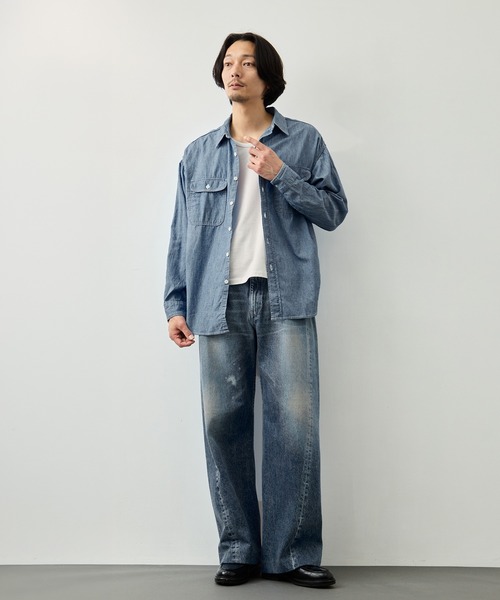 TANAKA(タナカ)の「【TANAKA/タナカ】BOY JEAN TROUSERS(デニムパンツ・メンズ・ブルー・30inch/29inch)」の6枚目の写真