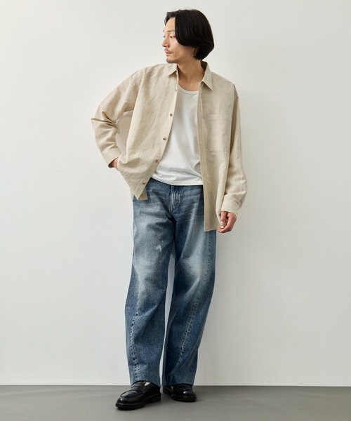 TANAKA(タナカ)の「【TANAKA/タナカ】BOY JEAN TROUSERS(デニムパンツ・メンズ・ブルー・30inch/29inch)」の7枚目の写真