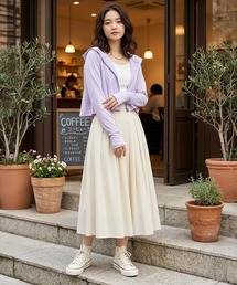 by LEGNA（バイレグナ）の「完全防備接触冷感UVカットショートパーカー（パーカー）」