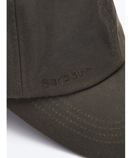 Barbour(バブアー)の「ワックス コットン ベースボール キャップ(キャップ・メンズ・ベージュ/ネイビー/オリーブ/グリーン/ブラック・ONE SIZE)」の6枚目の写真