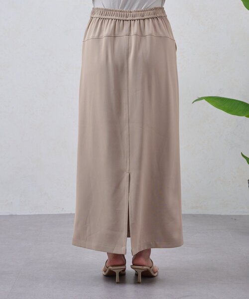 Jena espace merveilleux（ジェナ　エスパスメルヴェイユ）の「トロミナロースカート（スカート・レディース・ブラック/アイボリー/ベージュ・FREE）」の21枚目の写真