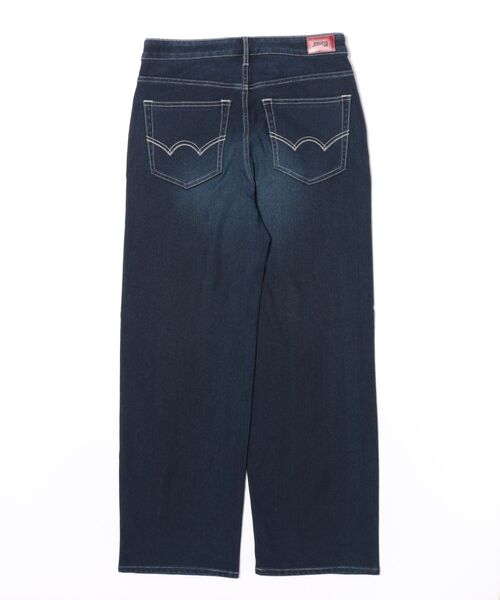 EDWIN(エドウィン)の「EDWIN(エドウィン)【レディース】「COOL」ワイドデニムパンツ【涼】(デニムパンツ・レディース・ダークインディゴブルー・XS/S/M/L)」の16枚目の写真