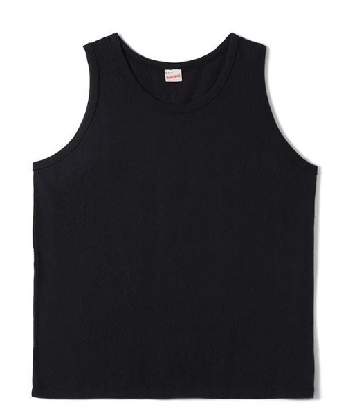 Healthknit(ヘルスニット)の「Healthknit U.S.Cotton MeshTanktop (#55019)(タンクトップ・メンズ・オレンジ/ブラック・MEDIUM/LARGE/X-LARGE)」の1枚目の写真