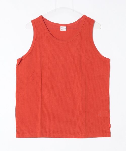 Healthknit(ヘルスニット)の「Healthknit U.S.Cotton MeshTanktop (#55019)(タンクトップ・メンズ・オレンジ/ブラック・MEDIUM/LARGE/X-LARGE)」の11枚目の写真