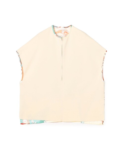 manipuri(マニプリ)の「【別注】manipuri for Ballsey MANIPURI COMBI ワイドプルオーバー(ニット/セーター・レディース・ベージュ系その他/ネイビー・S)」の2枚目の写真