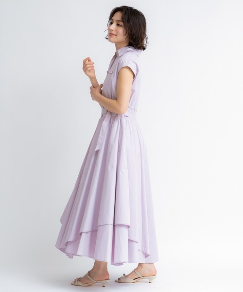 NOELA（ノエラ）の「サファリシャツワンピース（ワンピース・レディース・ピンク/ブラウン/その他1・S/M）」の10枚目の写真