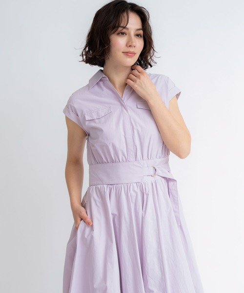 NOELA（ノエラ）の「サファリシャツワンピース（ワンピース・レディース・ピンク/ブラウン/その他1・S/M）」の13枚目の写真