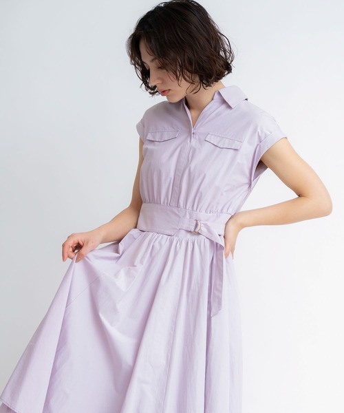 NOELA（ノエラ）の「サファリシャツワンピース（ワンピース・レディース・ピンク/ブラウン/その他1・S/M）」の14枚目の写真