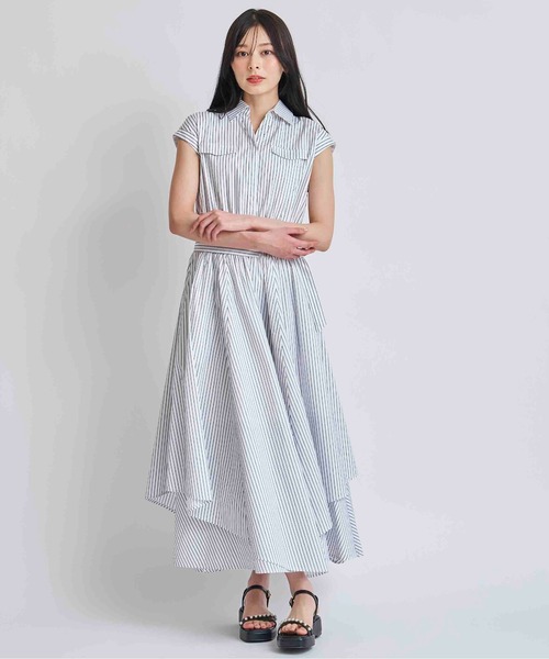 NOELA（ノエラ）の「サファリシャツワンピース（ワンピース・レディース・ピンク/ブラウン/その他1・S/M）」の5枚目の写真