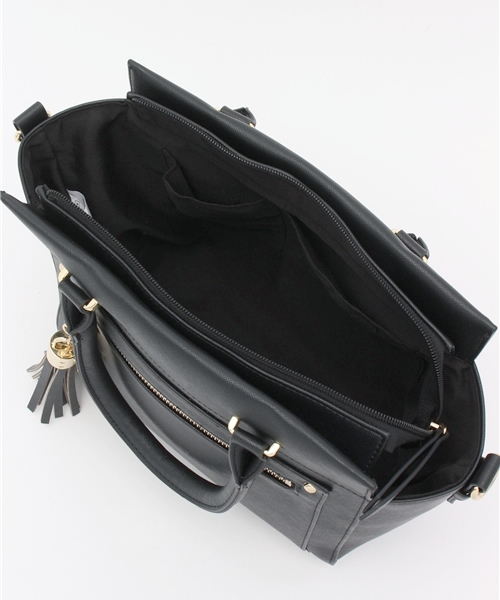 Heather(ヘザー)の「タッセルショルダーBAG 712676(ショルダーバッグ・レディース・アイボリー/ブラック/ピンク系その他・ONE SIZE)」の16枚目の写真