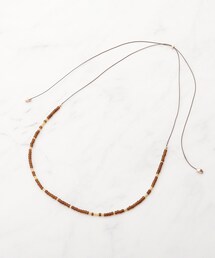 SHOO・LA・RUE | 紐ビーズネックレス(ネックレス)