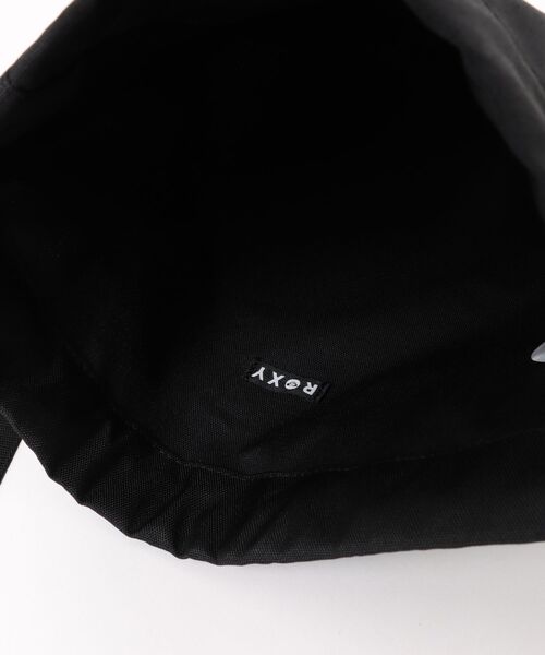ROXY(ロキシー)の「ROXY ANYWHERE DRAW ナップサック リュック 【2026年夏モデル】(ショルダーバッグ・レディース・ブラック/ベージュ・FREE)」の3枚目の写真