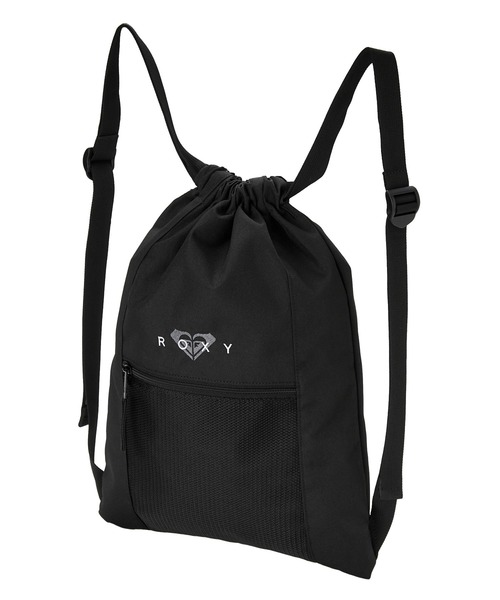 ROXY(ロキシー)の「ROXY ANYWHERE DRAW ナップサック リュック 【2026年夏モデル】(ショルダーバッグ・レディース・ブラック/ベージュ・FREE)」の8枚目の写真