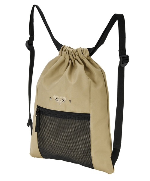 ROXY(ロキシー)の「ROXY ANYWHERE DRAW ナップサック リュック 【2026年夏モデル】(ショルダーバッグ・レディース・ブラック/ベージュ・FREE)」の12枚目の写真