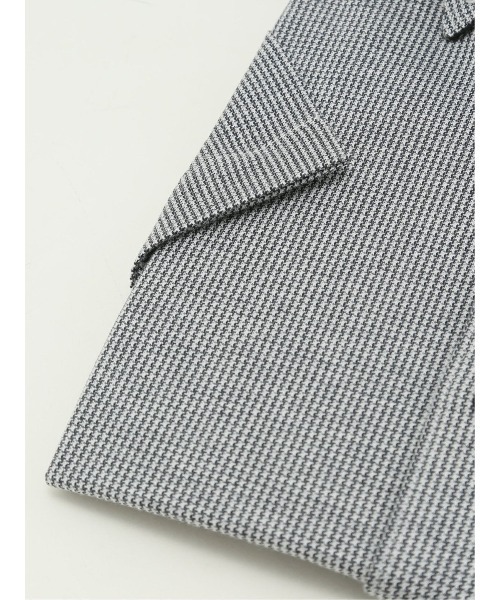 m.f.editorial(エムエフエディトリアル)の「ワイシャツ メンズ ストレッチ 吸水速乾 イージーケア アルティマ 綿混 ボタンダウン 半袖 ビズシャツ NEWスタンダードフィット(ビジネスシャツ・メンズ・ハウンドトゥース・MEDIUM/LARGE/X-LARGE)」の5枚目の写真