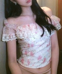 花柄 オフショルダー」に該当するシャツ/ブラウスファッション通販