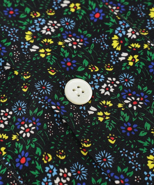 NOMA t.d.（ノーマティーディー）の「Small Flower Summer Shirt（シャツ/ブラウス・メンズ・グレー/ブラック・3/4）」の5枚目の写真