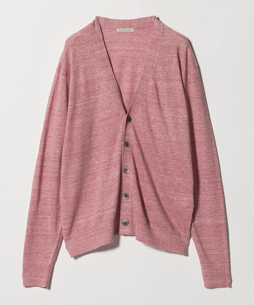 UNITED ARROWS(ユナイテッドアローズ)の「リネン/コットン ハイゲージ カーディガン(カーディガン/ボレロ・メンズ・ダークブラウン/ピンク/ライム・L/XL/M/S)」の17枚目の写真