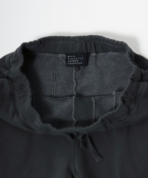 Mark Gonzales(マーク・ゴンザレス)の「2026SS Mark Gonzales/マーク ゴンザレス ヘビーウエイト 裏毛 ピグメント加工 スウェットワイドショートパンツ レディース メンズ ハーフパンツ(その他パンツ・メンズ・ブラウン/ブラック/ネイビー・LL/L/M)」の5枚目の写真