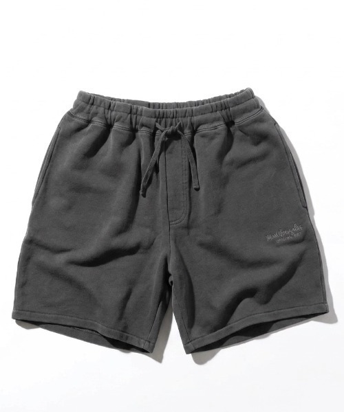 Mark Gonzales(マーク・ゴンザレス)の「2026SS Mark Gonzales/マーク ゴンザレス ヘビーウエイト 裏毛 ピグメント加工 スウェットワイドショートパンツ レディース メンズ ハーフパンツ(その他パンツ・メンズ・ブラウン/ブラック/ネイビー・LL/L/M)」の12枚目の写真