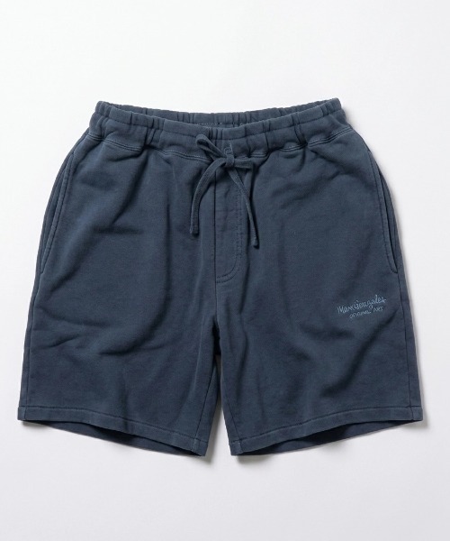 Mark Gonzales(マーク・ゴンザレス)の「2026SS Mark Gonzales/マーク ゴンザレス ヘビーウエイト 裏毛 ピグメント加工 スウェットワイドショートパンツ レディース メンズ ハーフパンツ(その他パンツ・メンズ・ブラウン/ブラック/ネイビー・LL/L/M)」の11枚目の写真
