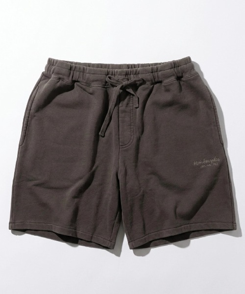 Mark Gonzales(マーク・ゴンザレス)の「2026SS Mark Gonzales/マーク ゴンザレス ヘビーウエイト 裏毛 ピグメント加工 スウェットワイドショートパンツ レディース メンズ ハーフパンツ(その他パンツ・メンズ・ブラウン/ブラック/ネイビー・LL/L/M)」の10枚目の写真