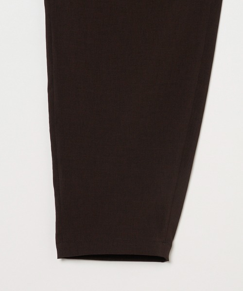 HELIOPOLE(エリオポール)の「DRY TOUCH WIDW TAPERED PANTS(その他パンツ・レディース・ダークブラウン・36/38)」の7枚目の写真