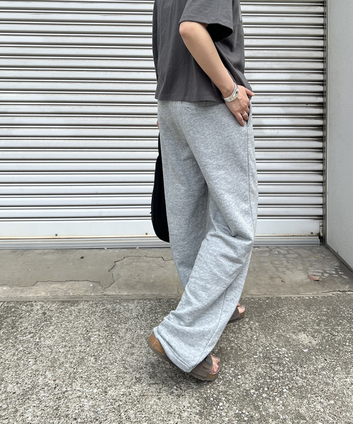 JACKSON MATISSE(ジャクソンマティス)の「別注【RUSSELL ATHLETIC*JM for JS】 TCRウラケパンツ(スウェットパンツ・レディース・ブラウン/チャコールグレー/ネイビー・FREE)」の15枚目の写真