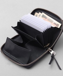 セール】レザー× ガマグチ ロングウォレット leather purse（財布