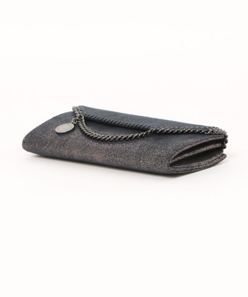 STELLA McCARTNEY（ステラマッカートニー）の「Falabella Continental Wallet With Chain / ファラベラ コンチネンタル ウォレット チェーン（財布・レディース・ダークネイビー・ONE SIZE）」の3枚目の写真