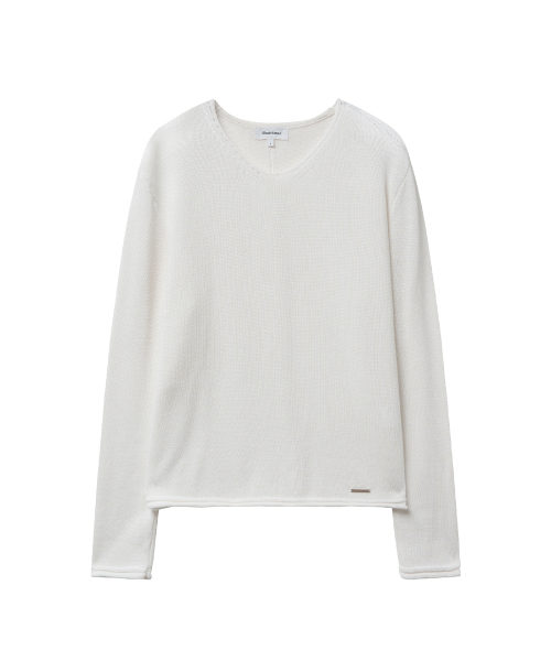 MISEKISEOUL MEN(ミセキソウルメンズ)の「Vneck layered knit top IVORY(ニット/セーター・メンズ・その他・1/2/3)」の2枚目の写真