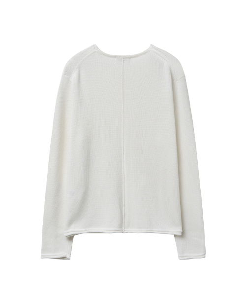 MISEKISEOUL MEN(ミセキソウルメンズ)の「Vneck layered knit top IVORY(ニット/セーター・メンズ・その他・1/2/3)」の3枚目の写真
