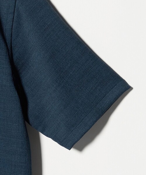 A DAY IN THE LIFE UNITED ARROWS（アデイインザライフユナイテッドアローズ）の「スラブオックス カッタウェイカラーシャツ-吸水速乾・通気性-＜A DAY IN THE LIFE＞（シャツ/ブラウス・メンズ・ネイビー/ベージュ/ホワイト・L/M/S/XL）」の11枚目の写真
