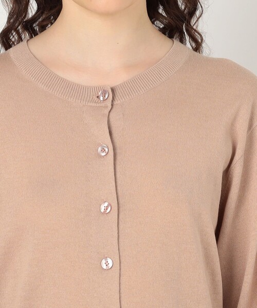 BY MALENE BIRGER(バイマレーネビルガー)の「BY MALENE BIRGER MONTIE クルーネックカーディガン(カーディガン/ボレロ・レディース・ライトピンク・XS)」の6枚目の写真