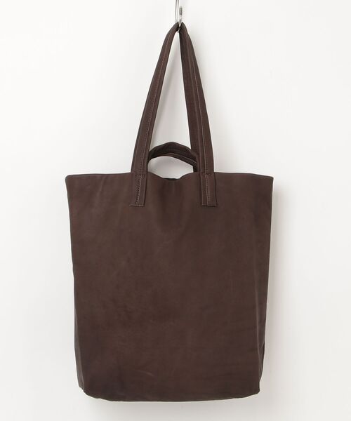 BrownBrown(ブラウンブラウン)の「【BrownBrown】ブラウンブラウン/ トートバック(Lサイズ)(トートバッグ・メンズ・ブラウン/ナチュラル・FREE)」の1枚目の写真