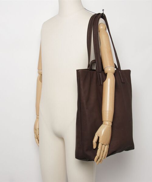 BrownBrown(ブラウンブラウン)の「【BrownBrown】ブラウンブラウン/ トートバック(Lサイズ)(トートバッグ・メンズ・ブラウン/ナチュラル・FREE)」の14枚目の写真