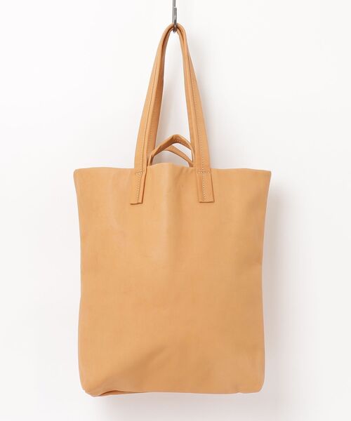 BrownBrown(ブラウンブラウン)の「【BrownBrown】ブラウンブラウン/ トートバック(Lサイズ)(トートバッグ・メンズ・ブラウン/ナチュラル・FREE)」の3枚目の写真