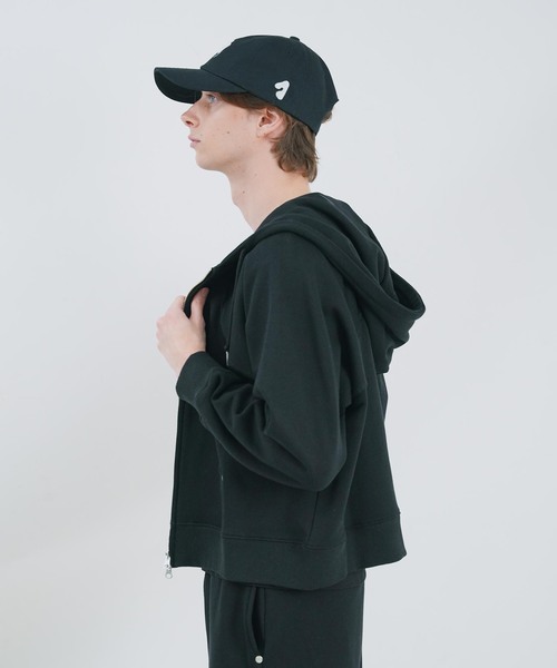 NOCTO ARCHIVE(ノクトアーカイブ)の「NOCTO ARCHIVE/ノクト アーカイブ Studs Zip Hoodie(パーカー・メンズ・グレー/ブラック・MEDIUM/LARGE)」の13枚目の写真