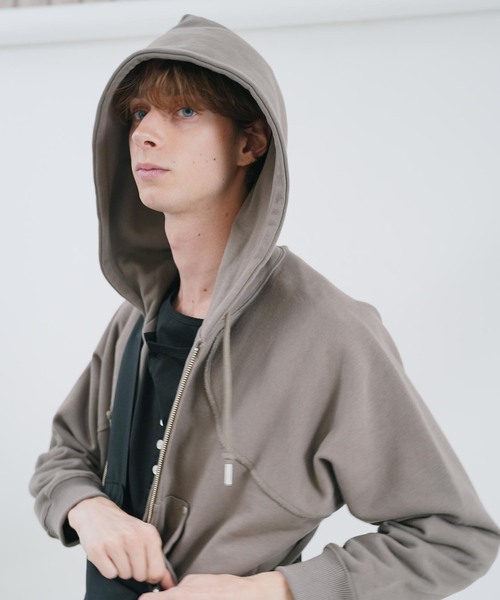 NOCTO ARCHIVE(ノクトアーカイブ)の「NOCTO ARCHIVE/ノクト アーカイブ Studs Zip Hoodie(パーカー・メンズ・グレー/ブラック・MEDIUM/LARGE)」の18枚目の写真