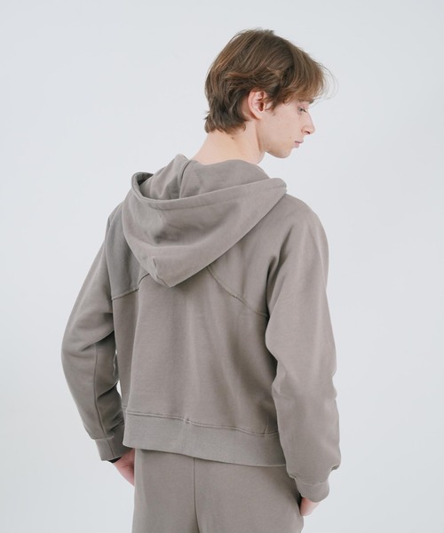 NOCTO ARCHIVE(ノクトアーカイブ)の「NOCTO ARCHIVE/ノクト アーカイブ Studs Zip Hoodie(パーカー・メンズ・グレー/ブラック・MEDIUM/LARGE)」の21枚目の写真