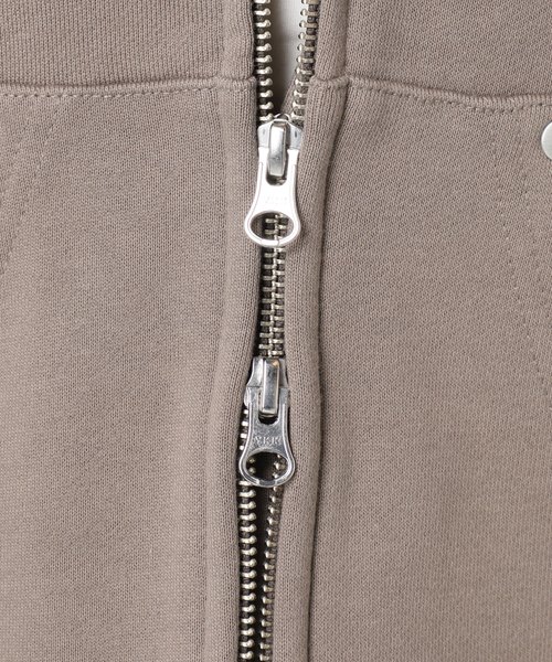 NOCTO ARCHIVE(ノクトアーカイブ)の「NOCTO ARCHIVE/ノクト アーカイブ Studs Zip Hoodie(パーカー・メンズ・グレー/ブラック・MEDIUM/LARGE)」の5枚目の写真