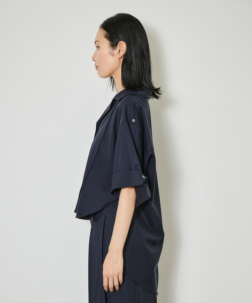 CITY TOKYO(シティトウキョウ)の「【CITY TOKYO/シティートウキョウ】 Super120 Tropical Shirt/開襟シャツ(シャツ/ブラウス・レディース・ネイビー/ブラウン/チャコールグレー・FREE)」の20枚目の写真
