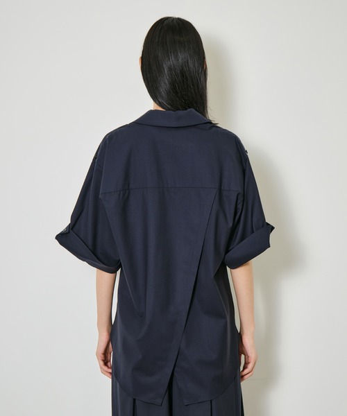 CITY TOKYO(シティトウキョウ)の「【CITY TOKYO/シティートウキョウ】 Super120 Tropical Shirt/開襟シャツ(シャツ/ブラウス・レディース・ネイビー/ブラウン/チャコールグレー・FREE)」の21枚目の写真